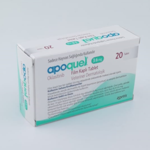 Apoquel 3.6 mg çiğneme tablet – köpek alerji ve kaşıntı tedavisi